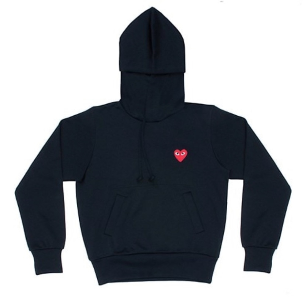 COMME DES GARÇONS PLAY black hoodie